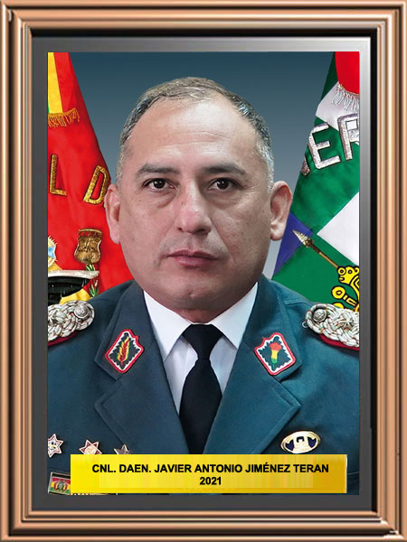 CNL. DAEN JAVIER ANTONIO JIMÉNEZ TERAN